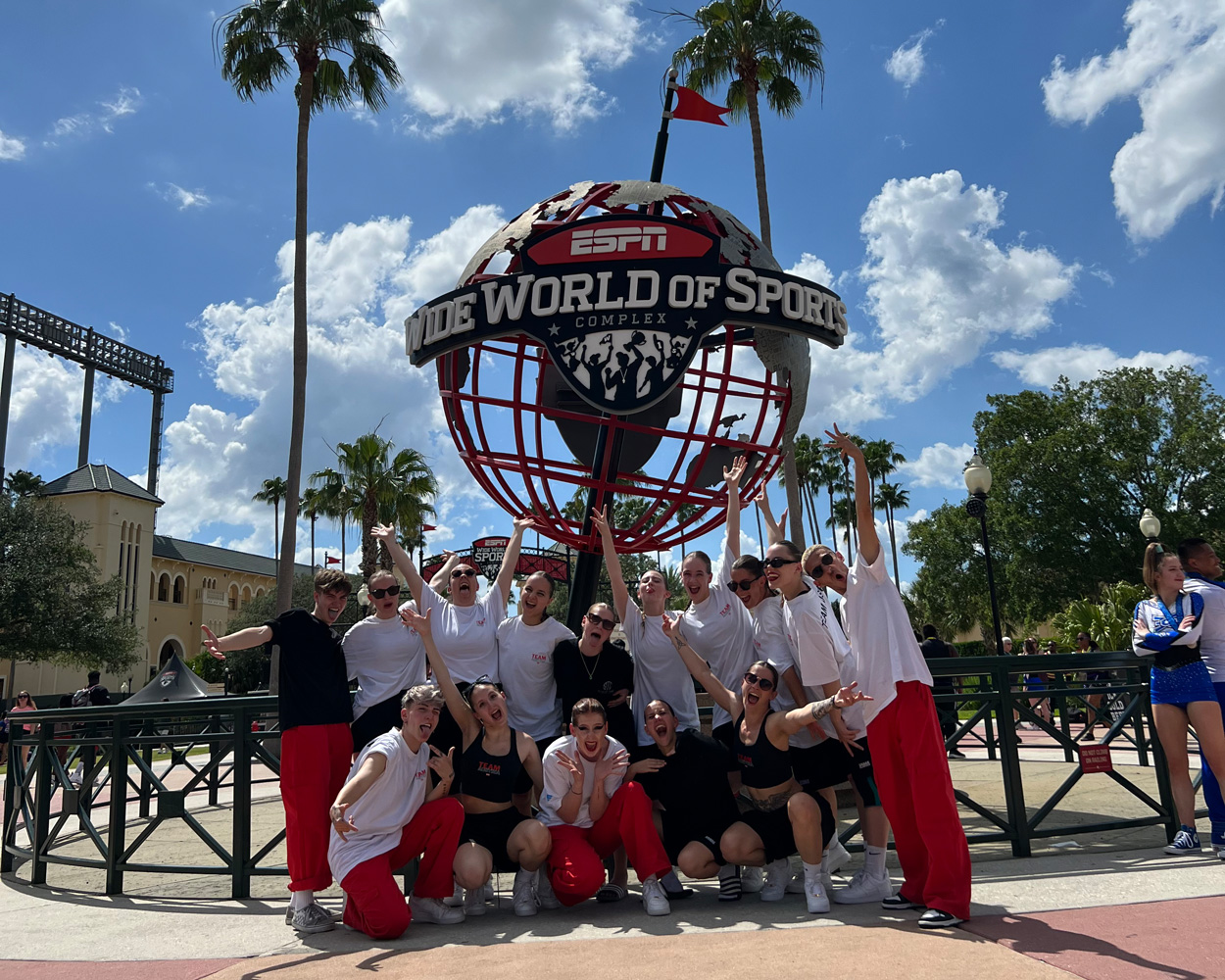 Teamfoto bei den ESPN Worlds 2023