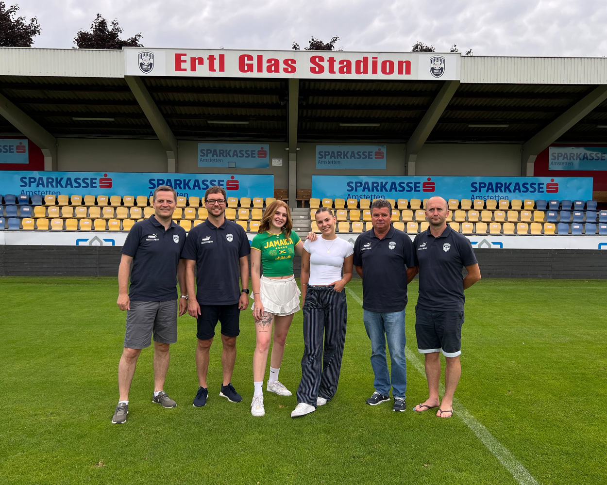 SKU Amstetten gegen Rapid Wien Halftimeshow